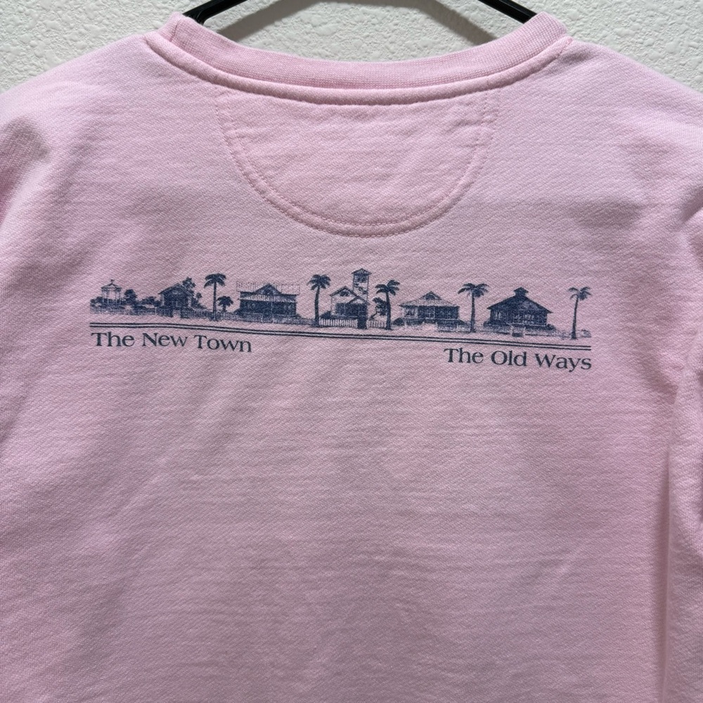 Seaside Women's Pink Crewneck Sweater - Picture 4 of 4